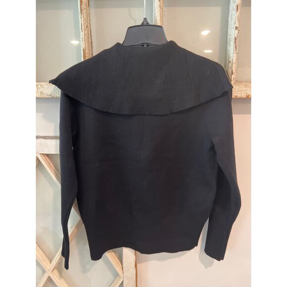 NWT Marc New York size small black cardigan sweater zip up - Picture 4 of 4